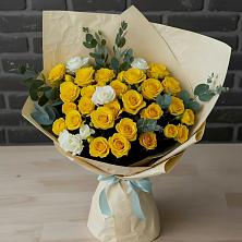 Букет цветов из:  Розы в Теплой Горе
