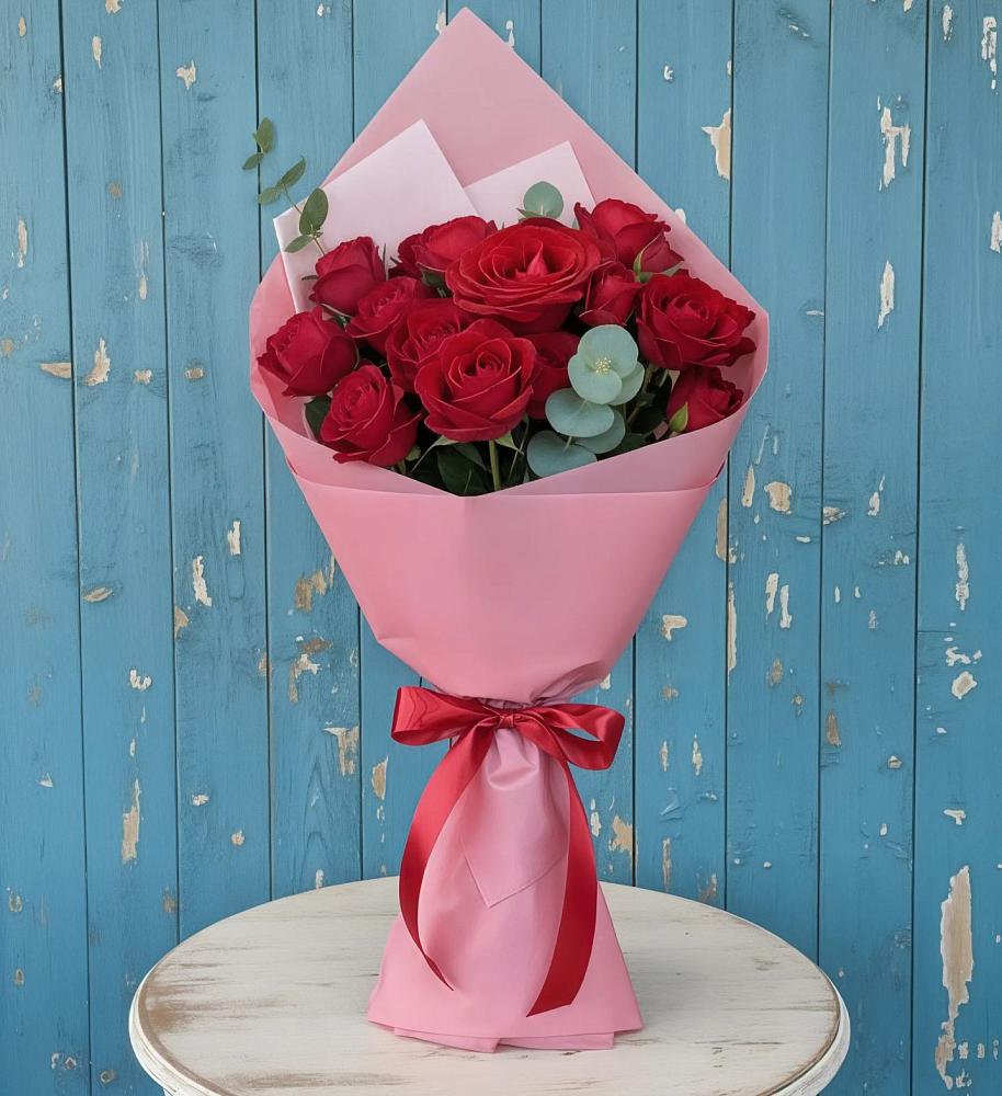 Букет цветов из: Розы в Теплой Горе