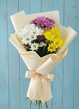 Букет цветов из:  Хризантемы в Теплой Горе
