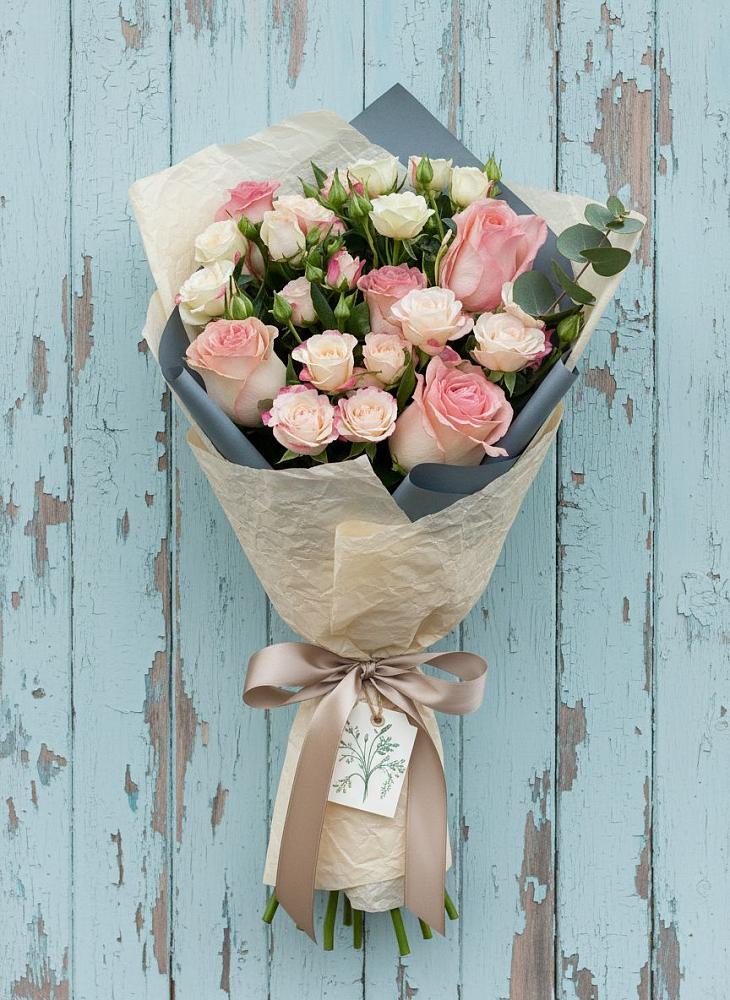 Букет цветов из: Розы в Теплой Горе