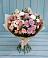 Букет цветов из: Хризантемы, Розы и Альстромерии в Теплой Горе