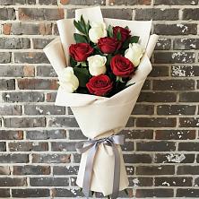 Букет цветов из:  Розы в Теплой Горе