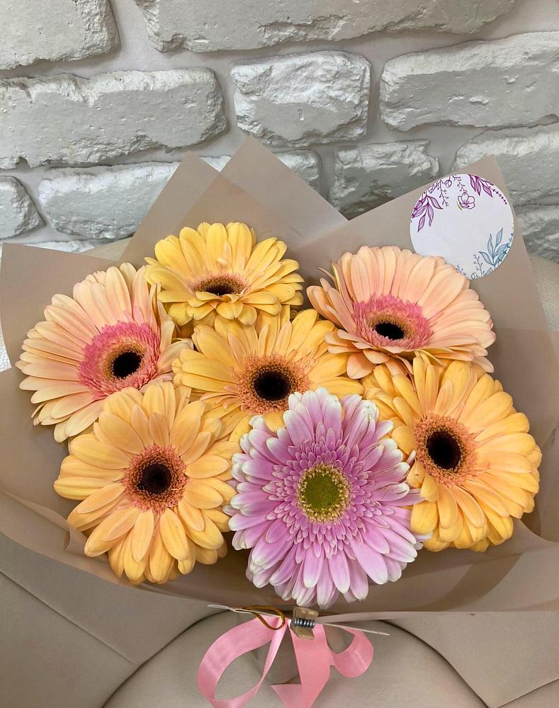 Букет цветов из: Герберы в Теплой Горе