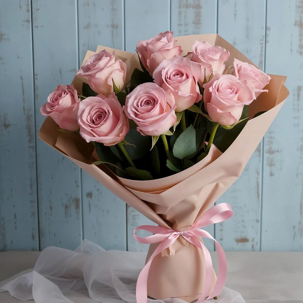 Букет цветов из: Розы в Теплой Горе