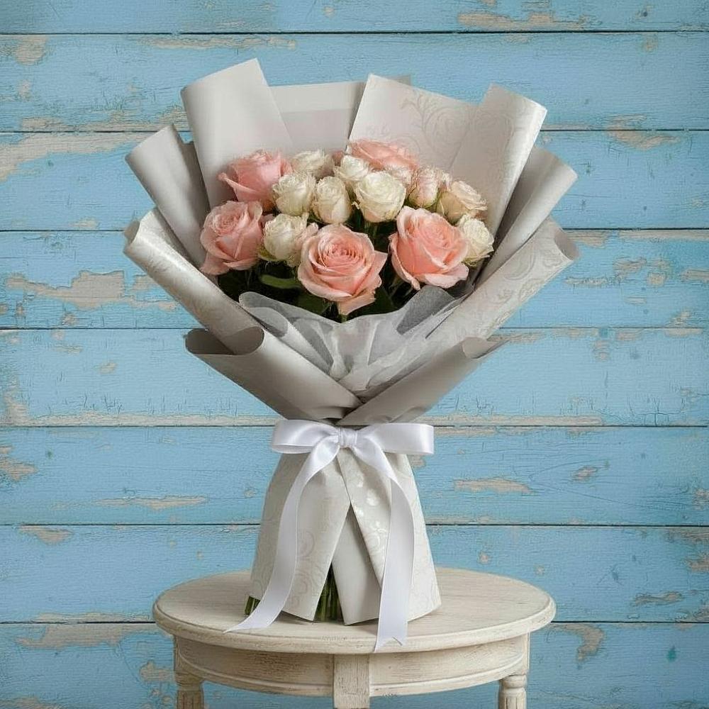 Букет цветов из: Розы в Теплой Горе