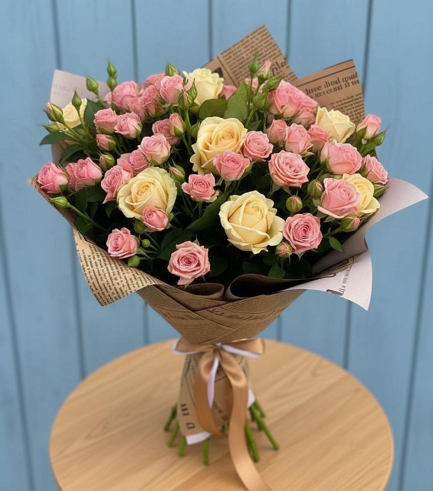 Букет цветов из: Розы в Теплой Горе