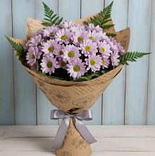 Букет цветов из:  Хризантемы в Теплой Горе