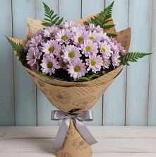 Букет цветов из:  Хризантемы в Теплой Горе