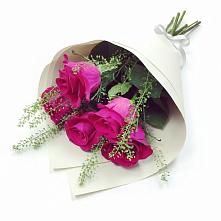 Букет цветов из:  Розы в Теплой Горе