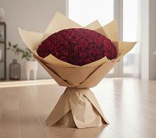 Букет 101 Красная роза в Теплой Горе