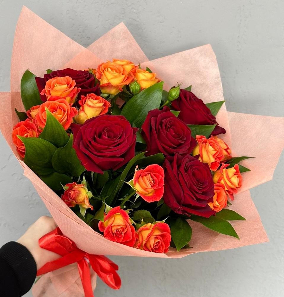 Букет Любовь и восторг в Теплой Горе