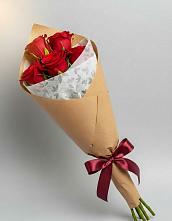 Букет цветов из:  Розы в Теплой Горе