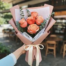 Букет цветов из:  Розы в Теплой Горе