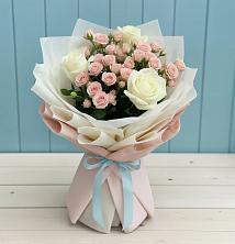 Букет цветов из:  Розы в Теплой Горе