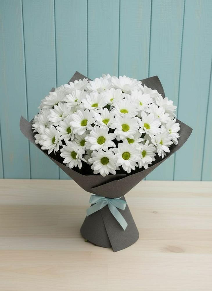 Букет цветов из: Хризантемы в Теплой Горе