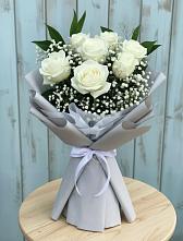 Букет цветов из:  Розы в Теплой Горе