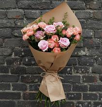 Букет цветов из:  Розы в Теплой Горе