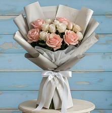 Букет цветов из:  Розы в Теплой Горе