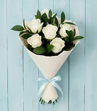 Букет цветов из:  Розы в Теплой Горе