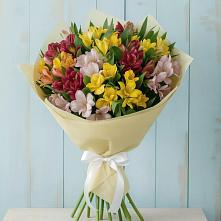 Букет цветов из:  Альстромерии в Теплой Горе
