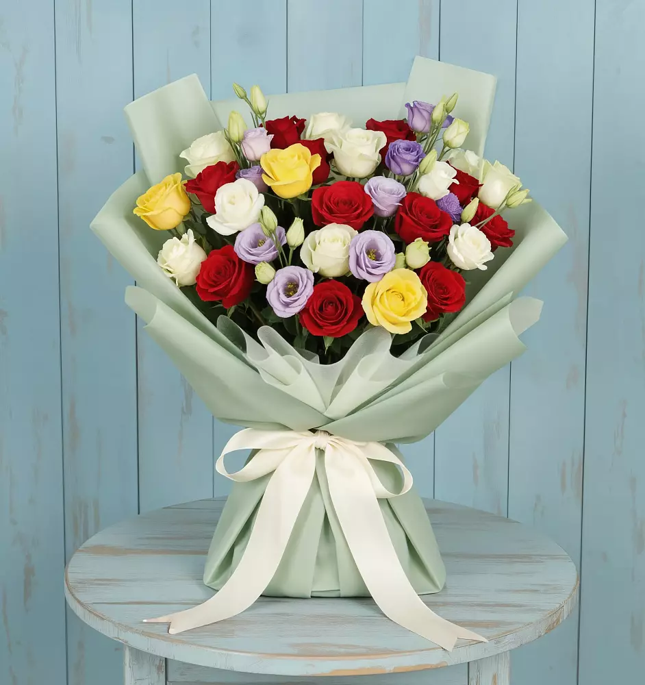 Букет цветов из: Розы в Теплой Горе