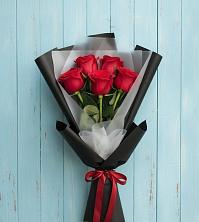 Букет цветов из:  Розы в Теплой Горе