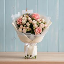 Букет цветов из:  Розы в Теплой Горе