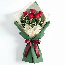 Букет цветов из:  Розы в Теплой Горе