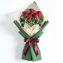 Букет цветов из:  Розы в Теплой Горе