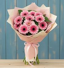 Букет цветов из:  Герберы #REPLACE_PRED# Теплой Горе