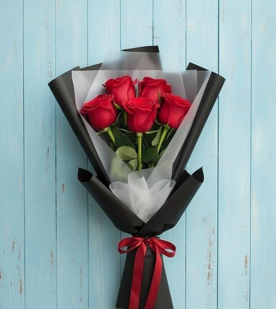 Букет цветов из: Розы в Теплой Горе