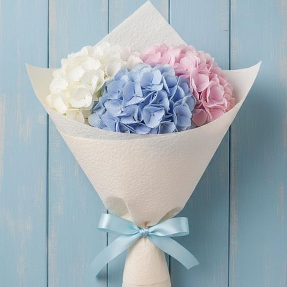 Букет цветов из: Гортензия в Теплой Горе