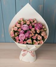 Букет цветов из:  Розы #REPLACE_PRED# Теплой Горе